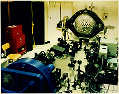 Optical testing of LAGEOS-2